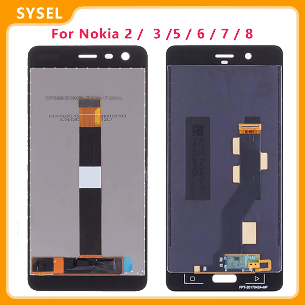Для Nokia 2 / 3/Nokia 5 6 7 8 ЖК-дисплей сенсорный экран в сборе замена для LCD | Мобильные