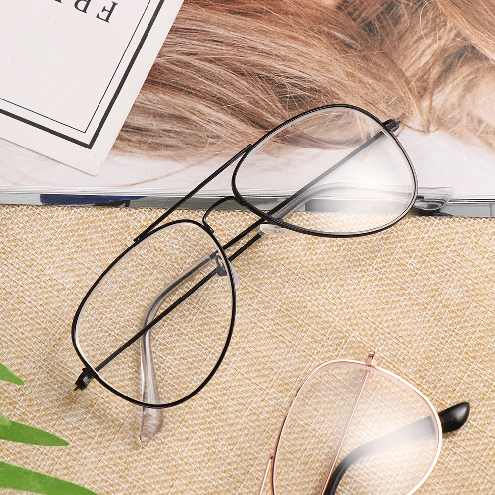 Модные классические унисекс металлические очки для близорукости винтажные негабаритные для женщин и мужчин ультра светильник очки для чтения из смолы Уход За Зрением-1,00~-5,0