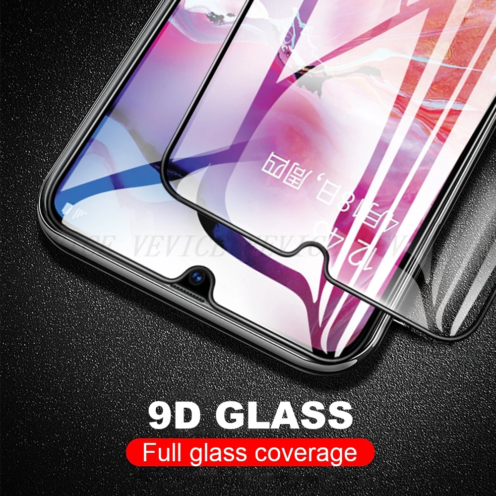 9D поверхность закаленное стекло для samsung Galaxy A7 2018 против царапин протектор экрана