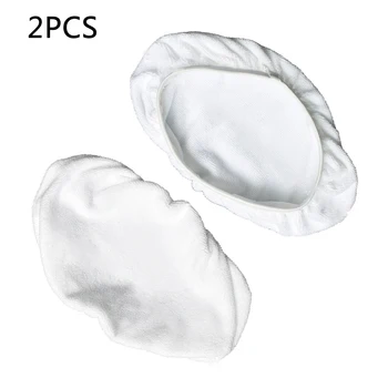 

2pcs Flat Mop Cloth Cover For Vanduck Steam Microfiber Cloth Rag 290*140mm Mop Pads For VanDuck Pad Terry Cloth Mopping Cloths