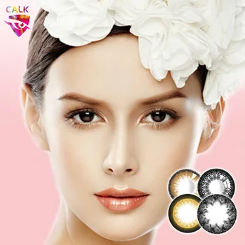 

Diopter myopia Beautiful Pupil Color Contact Lenses Prescription Female Path 14.5mm Cute Multicolor Party Gift Girl Cosplay