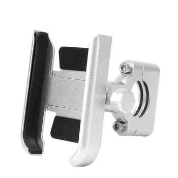 

Universal Motorcycle Bike Scooter ATV 19-30MM Handlebar Rearview Mirror Mobile Phone Holder Stand Mount Bracket USB Port Charger