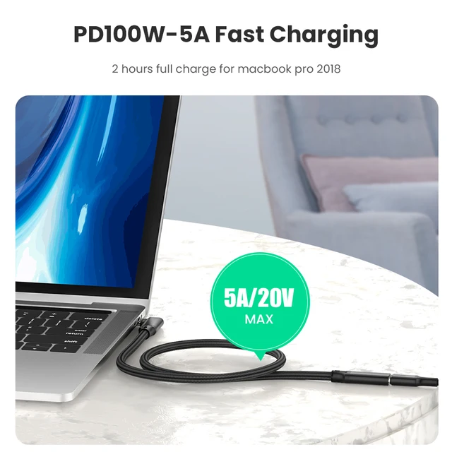 빠른 충전과 데이터 전송을 가능하게 하는 HD 4K USB C 연장 케이블