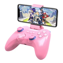 Gaming Controller for iPhone MFi Mobile Game Gamepad PXN Bluetooth-compatible Wireless for iOS/Apple TV/iPod/iPad Pink