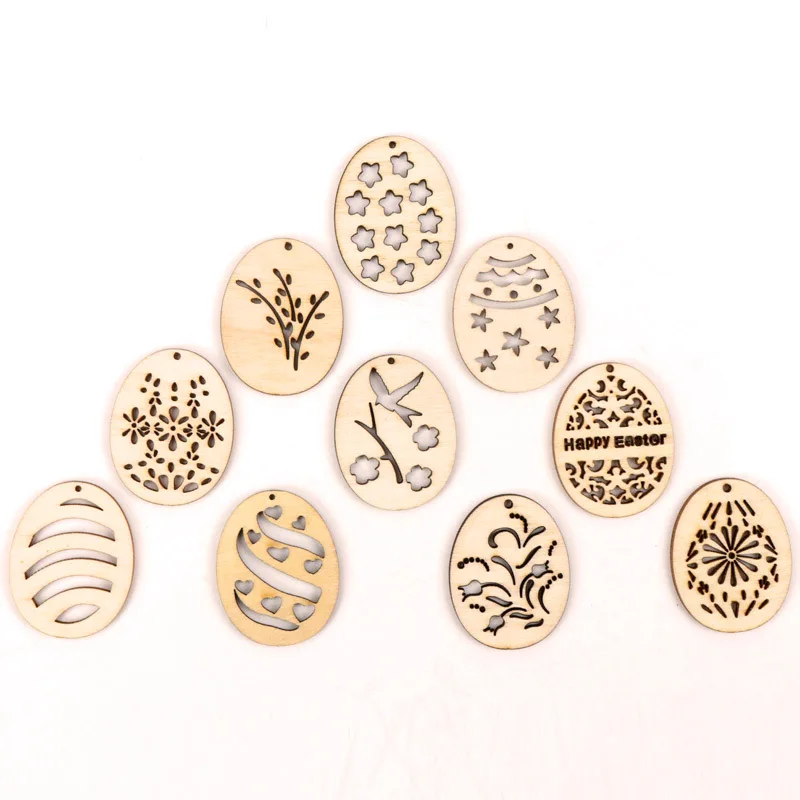 Wooden-Mix-Easter-Egg-Pattern-Painting-pendant-Scrapbooking-Craft-Handmade-Home-Drop-Hanging-Decoration-DIY-40mm (1)