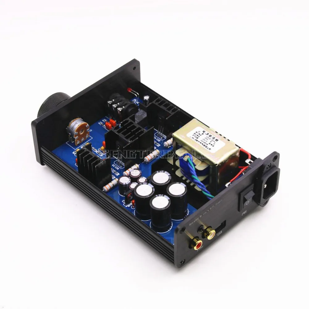 LAmini усилитель для наушников класса A чистый DC BD139 BD140 HiFi усилитель для наушников