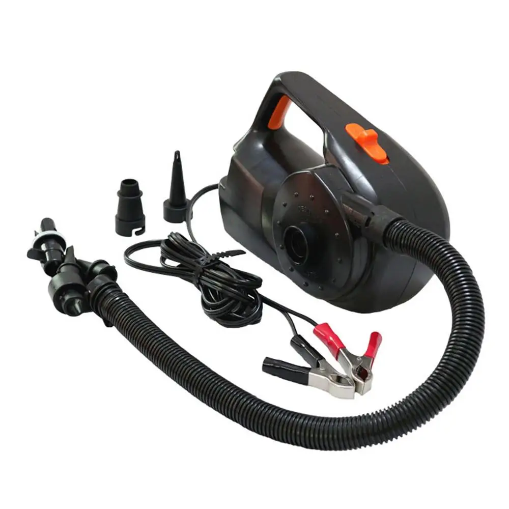 12V 100W Автомобильный надувной насос Электрический воздушный для Каяка лодки