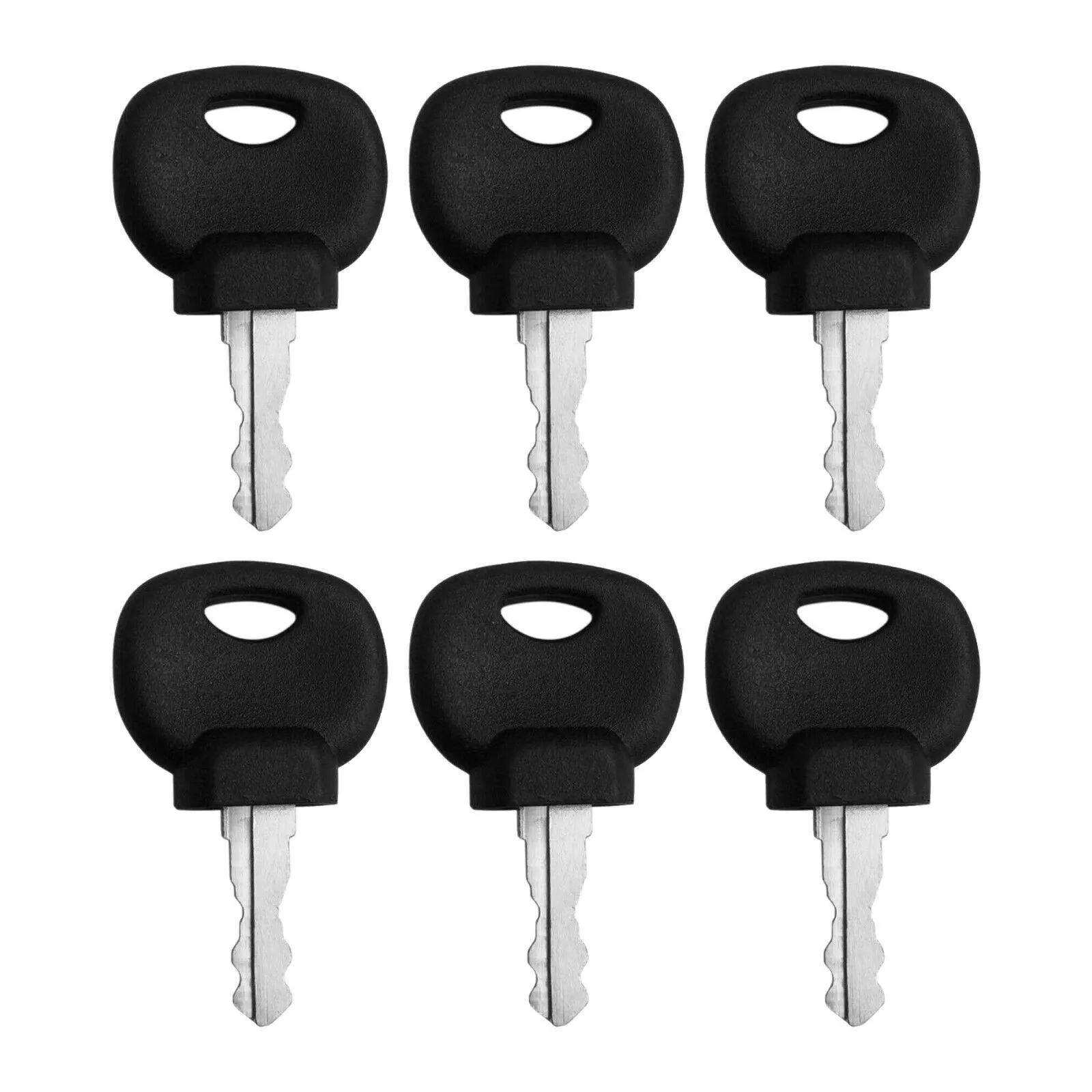 Ignition Key Plant Application Spare 14607 For Jcb Bomag Tractor 6 SPARE 14607 IGNITION KEYS Car Accessories 6 X
