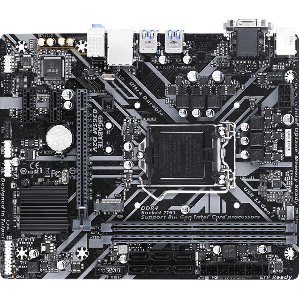 Motherboard GIGABYTE B365M D2V