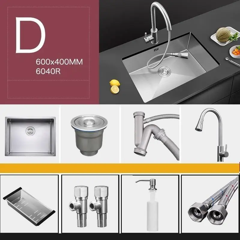 Встроенная Lavandino Banheiro Evier Acero Inox Portatil Lavello Cucina кухня Cuba Pia Cozinha Fregadero De Cocina раковина для мытья посуды - Цвет: Number 13