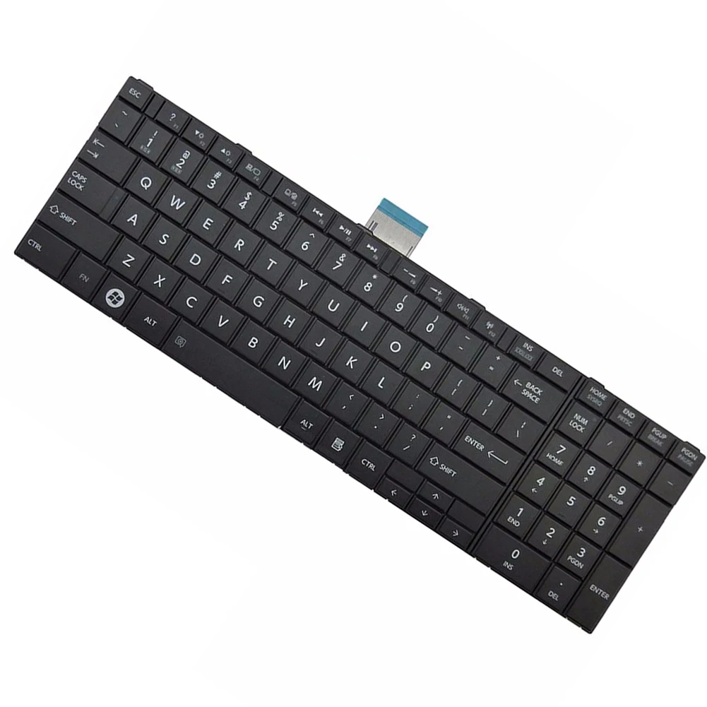 Американская клавиатура с подсветкой для Toshiba Satellite C850 C850D C855 C855D L850 L850D L855