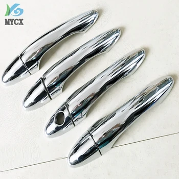 

2011 2012 2013-2015 For Kia Sportager ABS Chrome Door Handle Cover Door handle Protective covering Cover Trim 8pcs