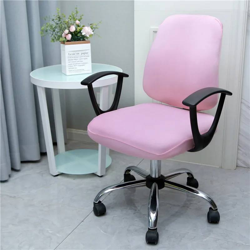 Juste de chaise de bureau élastique en IQUE dex, housses de siège Jacquard,  housse d'ananas, housse en LatejSmile, protecteur de siège d'ordinateur -  AliExpress