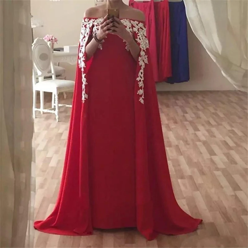 Новые сексуальные Сатиновые вечерние платья Bateau с запахом без рукавов с аппликацией длиной до пола размера плюс вечерние платья для выпускного вечера