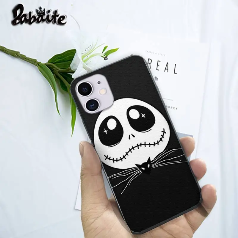 Babaite Jack Skellington чехлы для Iphone 5s Se 6 6s 7 8 Plus X Xs Max Xr 11 Pro Мобильный телефон Аксессуары |