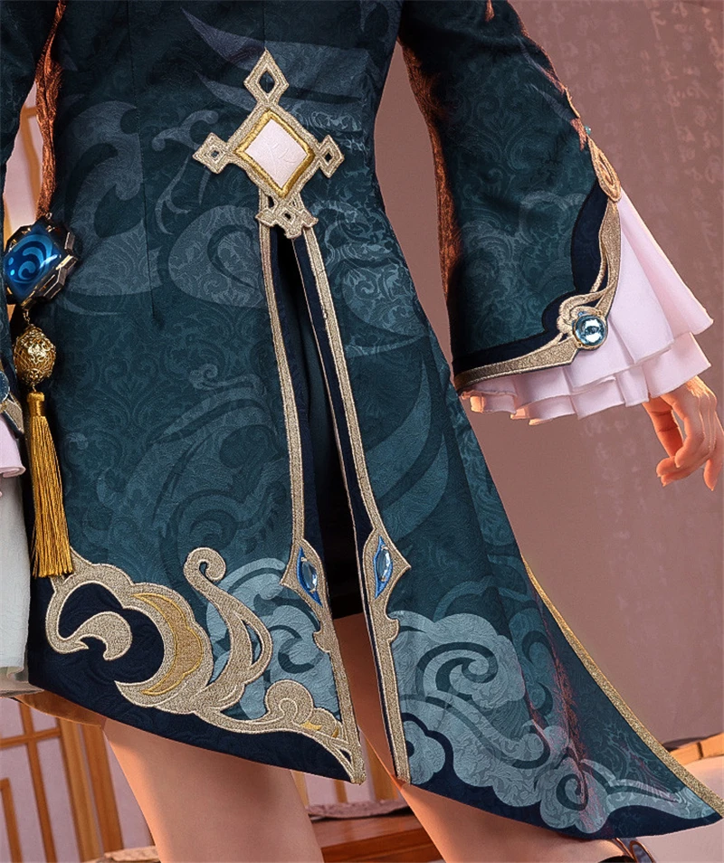  Xingqiu ڽ ǻ, ҷ ǻ 巹  Cos Ʈ