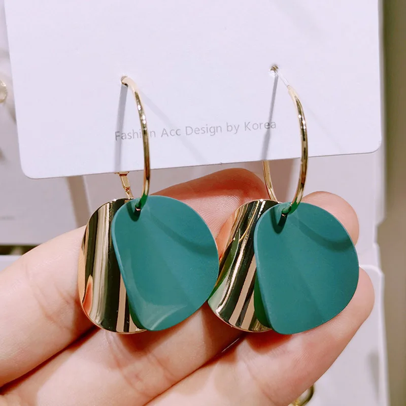 100 Пара висячие серьги boucle d'oreille 2020 новые женские длинные стильные