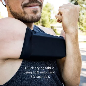 

Unise Sports Wrist Bag Outdoor Cycling Fitness Running Mobile Phone Armband Arm Bag Coin Purse Arm Sleeve Bag