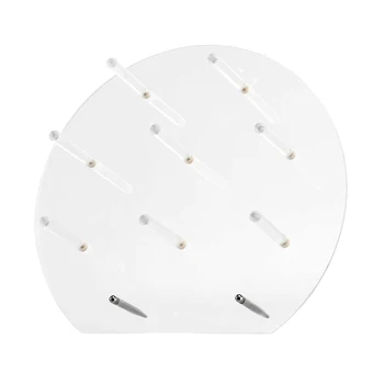 

Acrylic Display Stand, Doughnut Dessert Stand Table Holds Up to 8 Donuts for Wedding, Birthday Party, Christmas