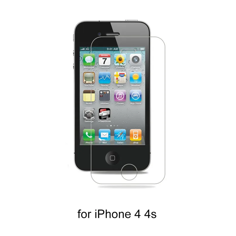 for 3.5 inch 9H закаленное стекло для Iphone 7 8 6 6s Plus 5 5S Se Защитное стекло для экрана для Iphone 11 Pro Xs Max X Xr пленка - Цвет: for 3.5 inch