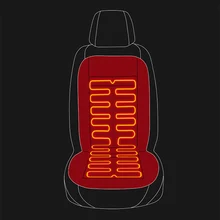 Автомобильный защитный чехол грелку 12v нагревательный автомобильные чехлы для сидений автомобиля из ткани, аксессуары для интерьера автомобиля запчасти Защитная крышка