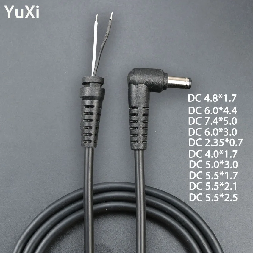 Dc 5.5X2.5 2.1 4.8*1.7 7.4*5.0 5.0*1.7Mm Connettore Di Alimentazione Per Laptop Jack Dc Plug Adapter Cavo Di Ricarica Per Asus Lenovo Samsung Hp