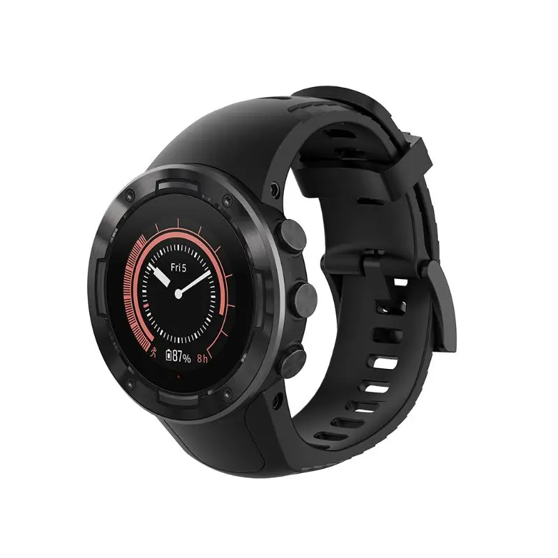 Мягкий силиконовый ремешок для часов Прочный ремешок для Suunto 5 Смарт-часы аксессуары