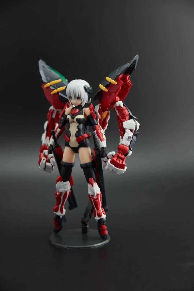 M.J.H Future модель оружие Девушка 01& 1/144 RG часть для Gundam красный сбивающийся комплект в коробке