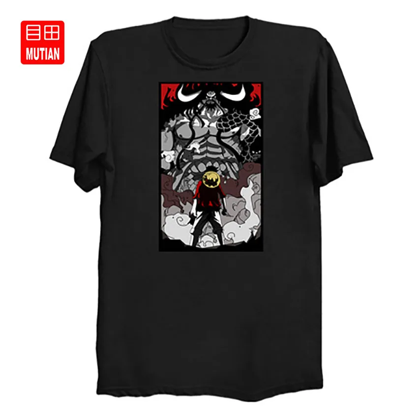 Luffy Vs Kaido T Shirt Luffy Mugiwara Anime Manga Kaido Luffy Vs Kaido Aliexpress