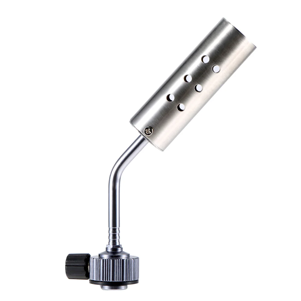 

New Outdoor Welding Gas Torch Flame Gun Blowtorch Camping BBQ Cooking Soldering Gas Torch Flamethrower Butane Spray Gas Burner