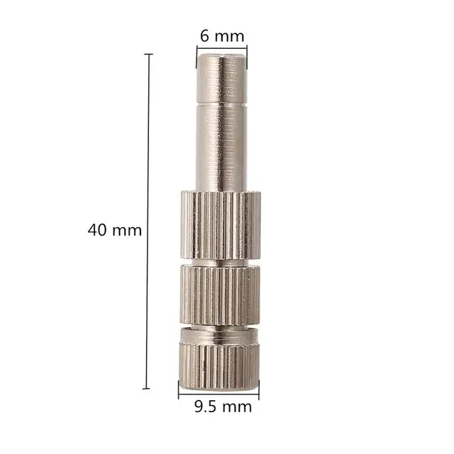 6 Mm -Es Gyors Hozzáférésű Ködös Fúvóka Szűrővel Alacsony Nyomású 0,1/0,15 Porlasztási Finom Spray -Permetező Fertőtlenítő Hűtő - Image 2