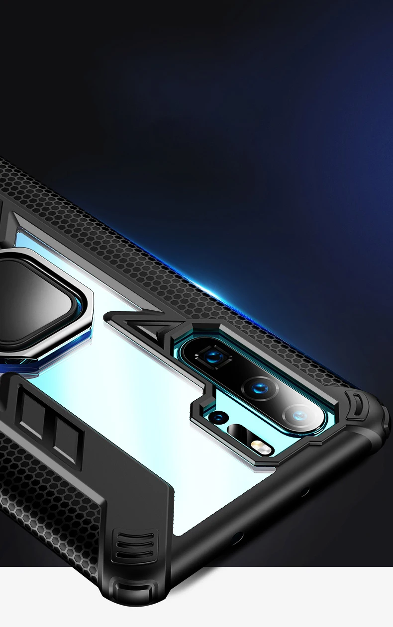 Ikrsses для huawei P30 Pro автомобильный чехол с магнитным кольцом для huawei P30 lite Nova 4e 360 чехол с защитой от падения