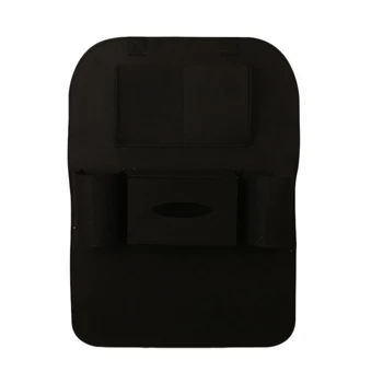 

Car Storage Bag Universal Rear Seat Storage Box Box Felt Cover Rear Seat Multi-Pocket Storage Box