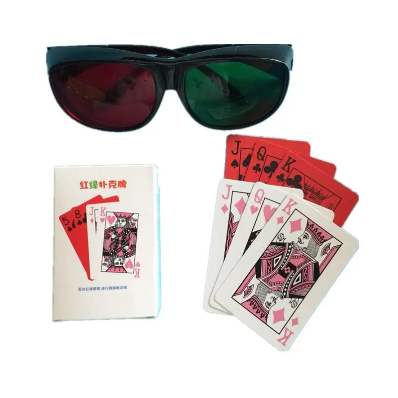 

Red / Green Poker Anti-Suppression Amblyopia Trainer Traning Tools