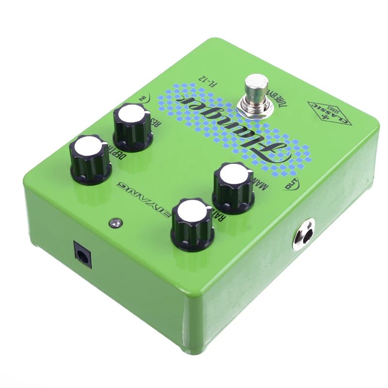 Biyang FL-12 классический универсальный Flanger эффект электрогитары педаль True Bypass с Золотая педаль разъем