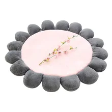 1,1 м 3d цветок круглой формы ковер для гостиной стрейч ковры коврик для ребенка комната Ползания коврик складной Детский ковер