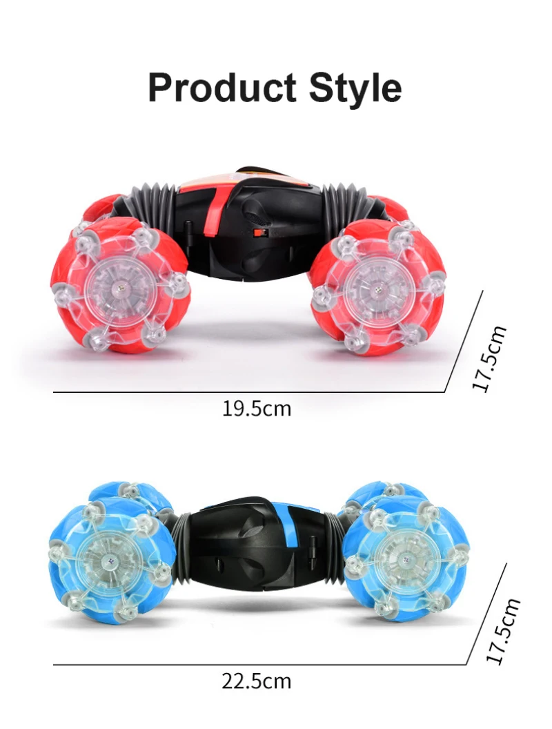 Mini Watch Gesture Sensor Remote Control Twisting Car Drifting Stunt Car 360° Car