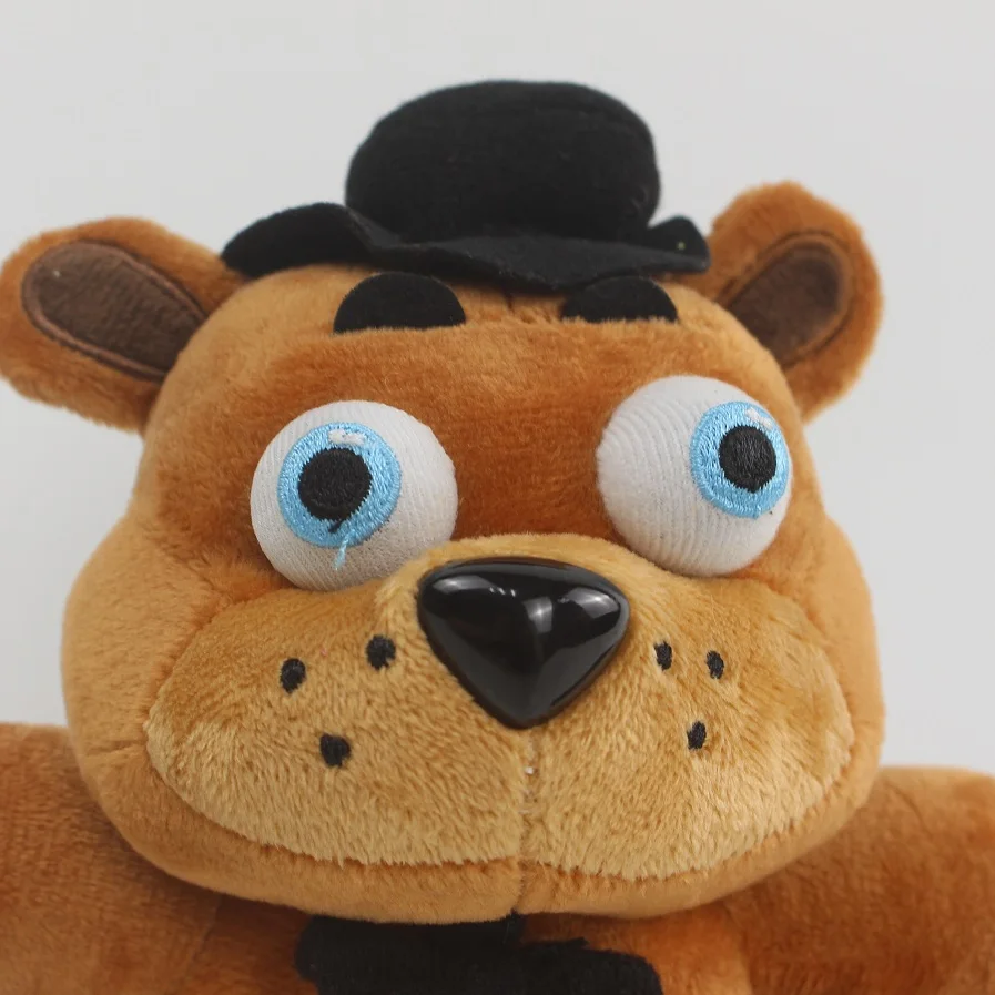 Мультфильм 3 шт./лот 18 см пять ночей с Фредди 4 медведь Фредди Fazbear милый персонаж из фильма Дети День рождения Рождество подарки на Рождество