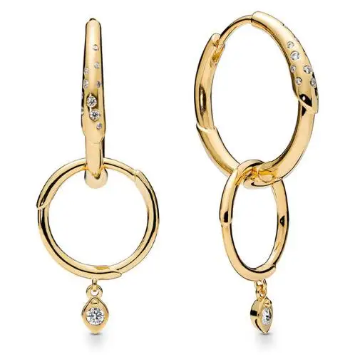 Оригинальные 925 пробы серебряные серьги, блестящие серьги-гвоздики с кристаллами для женщин, свадебный подарок, модное ювелирное изделие