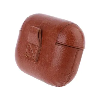 

Hard Protective Case PU Leather Cover Shockproof Shell Protector for Airpods Pro