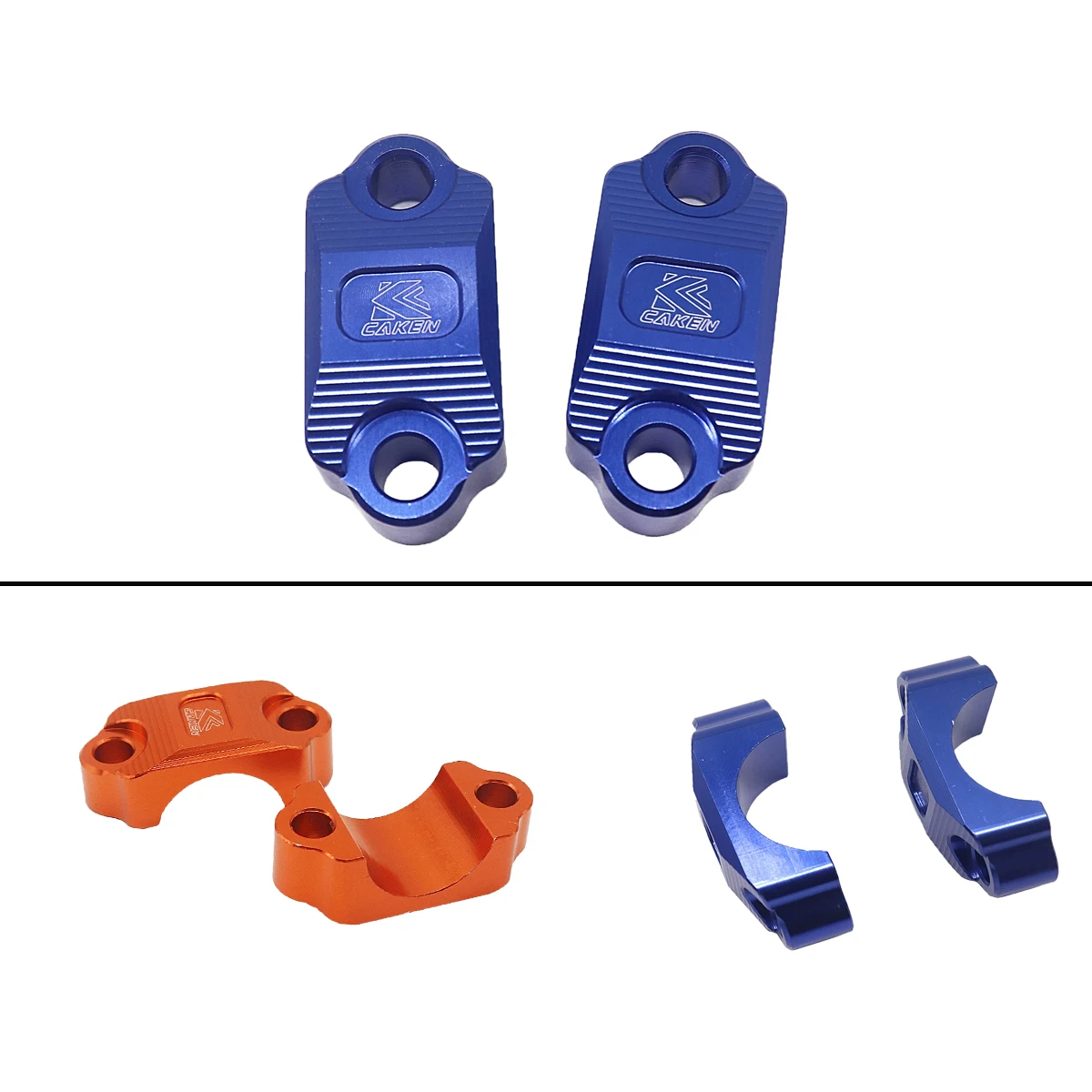 

Universal Motorcycle Brake Master Cylinder Clutch Handlebar Bar Clamp Cover holder for KTM