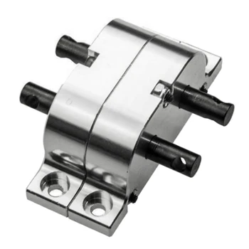 

Silver Transfer Case for 1:10 RC Crawler SCX10 D90 Model Car 1:14 Truck