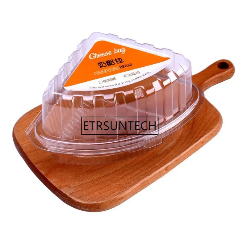

800pcs Disposable Transparent Plastic Takeout Food Containers for Desserts Fruits Vegetables Sandwich Bread