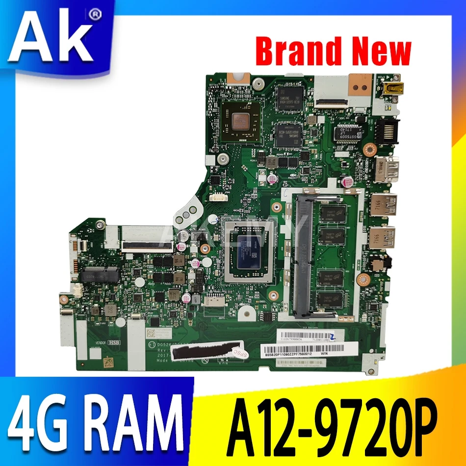 Новинка! NM B341 материнская плата для ноутбука Lenovo 320 15ABR Mainboard W/ VGA(2G) DDR(4G) A12 9720P 2 7 3 6