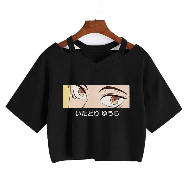 Harajuku Anime Eyes T-Shirt 5