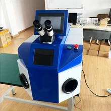 Китайский Настольный 200 Вт 300 Вт ювелирный точечный лазерный сварочный аппарат для ремонта ювелирных изделий