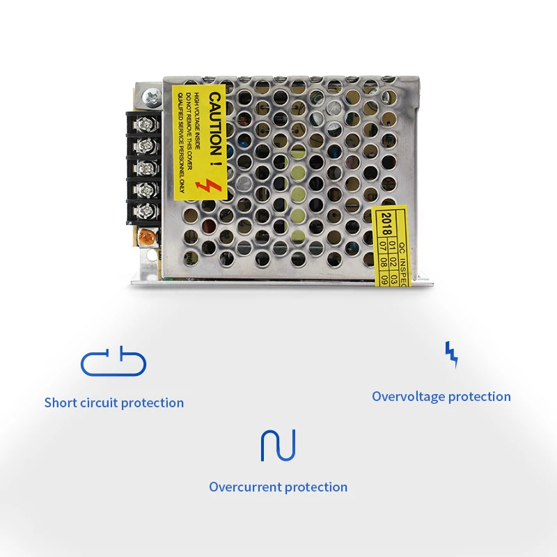 Lighting Transformer DC 5V 12V 24V 36V 48V 1A 2A 3A 5A 6A 6.5A 7.5A 8A 10A 12A 15A 20A 30A 33A 40A 50A 60A Power Supply For Led 4