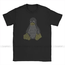 Linux ペンギン Bash コマンド Tシャツ男性素晴らしい Tシャツタキシードプログラマコンピュータ開発オタクオタク Tシャツ 5xl 服 Aliexpress メンズ服