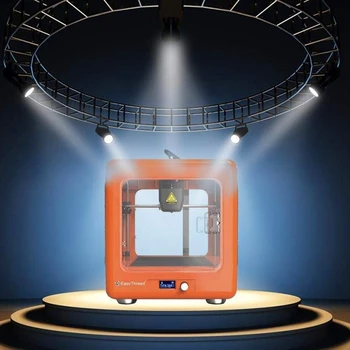 

HOT-Easythreed 3D Printer Mini Portable Mini Entry Level 3D Printer with Screen for Kids Gift Children Education