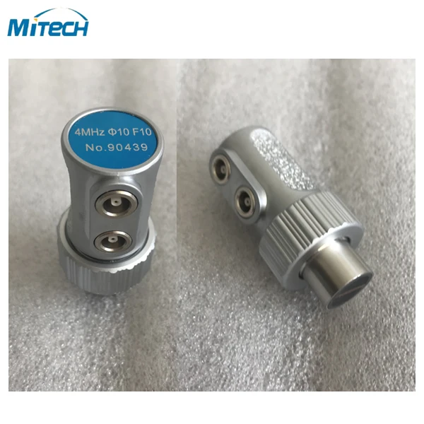 

F10 10mm 4MHz Dual Straight Beam Probe Transducer